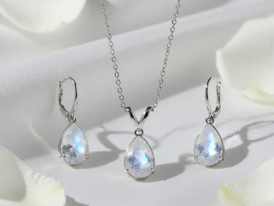 Dazzling Moonstone Necklace Earrings Set: Find Your Perfect Set