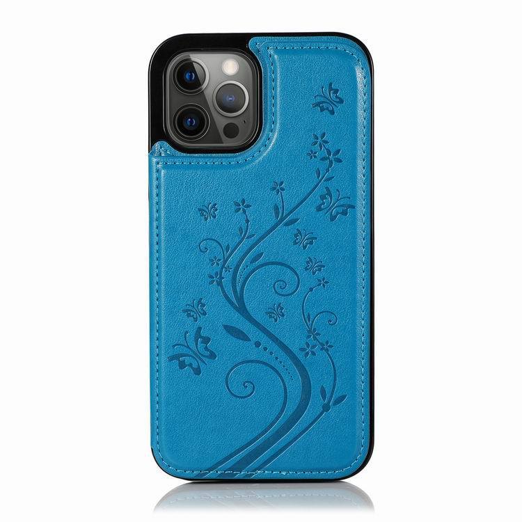 iPhone Cases: Elegant Leather Wallet Case with Card Holder