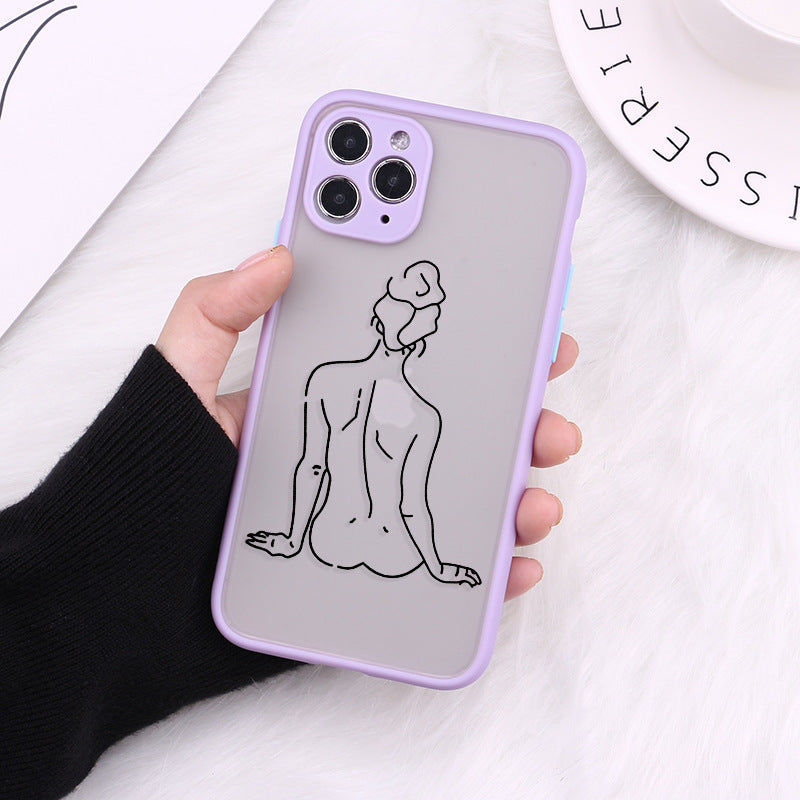 iPhone Cases: Unique Line Art Designs for iPhone Pro