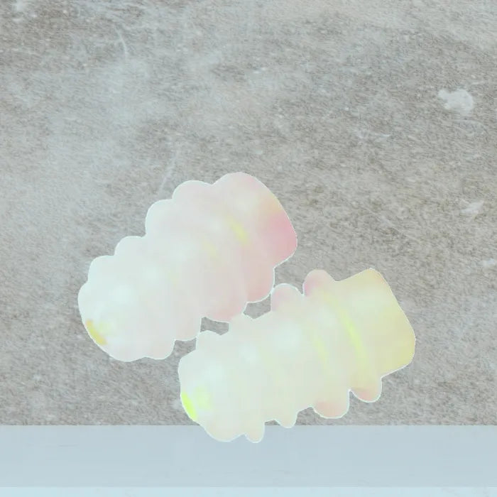 Transparent silicone massage attachment tips for professional therapy devices and muscle treatment accessories