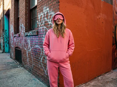 Hoodie with Eye Mask: Warm, Stylish & Travel-Ready