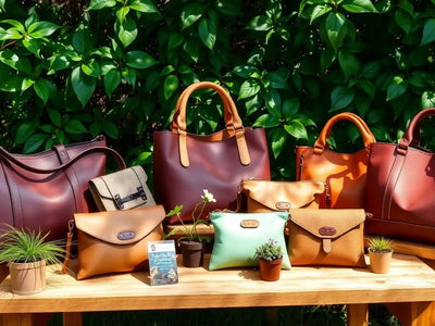 Eco-Friendly Vegan Leather Bags and Handbags for Women