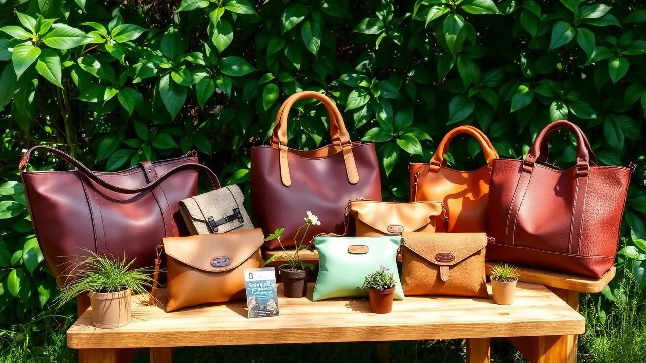 Eco-Friendly Vegan Leather Bags and Handbags for Women