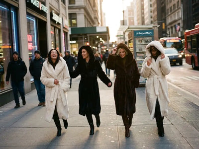 Faux Fur Coat: Cozy Warmth and City Style