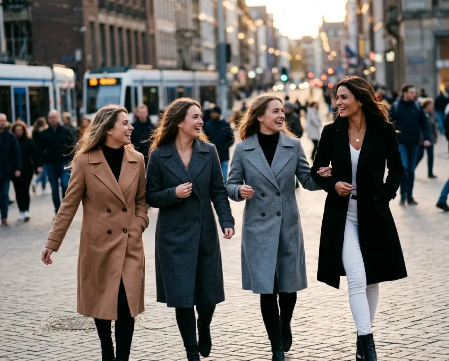 Winter Coats: My Double Breasted Black One