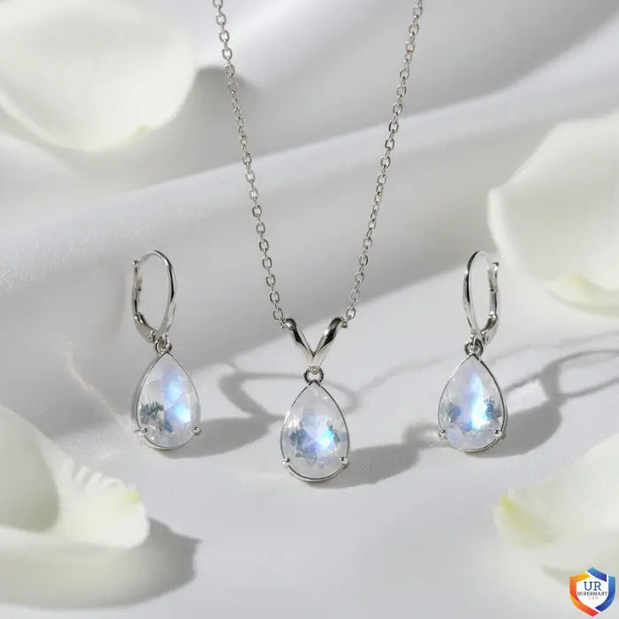 Dazzling Moonstone Necklace Earrings Set: Find Your Perfect Set