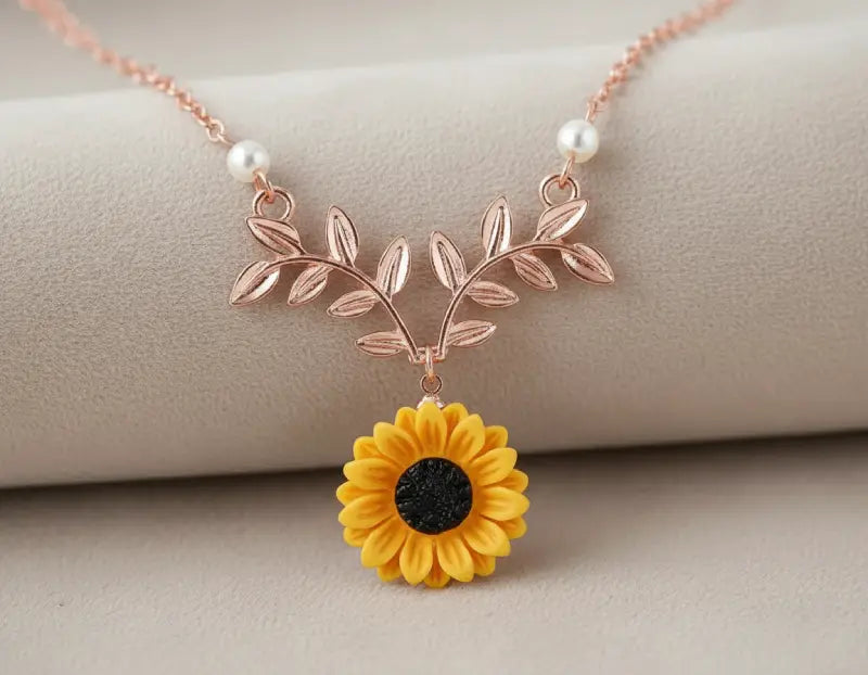 Sunflower Pendant Necklace: 12 Ways It Brightens Your Day