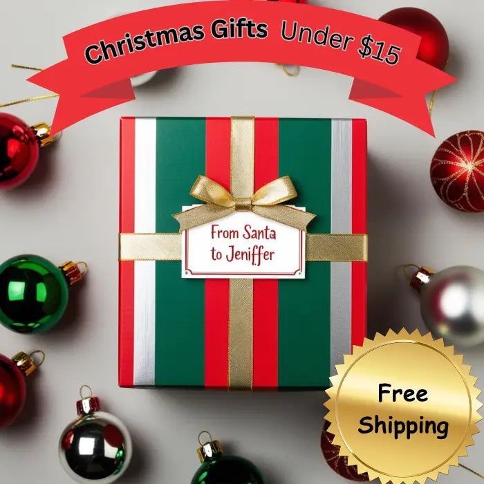 Christmas gift ideas under 10 dollars including free shipping