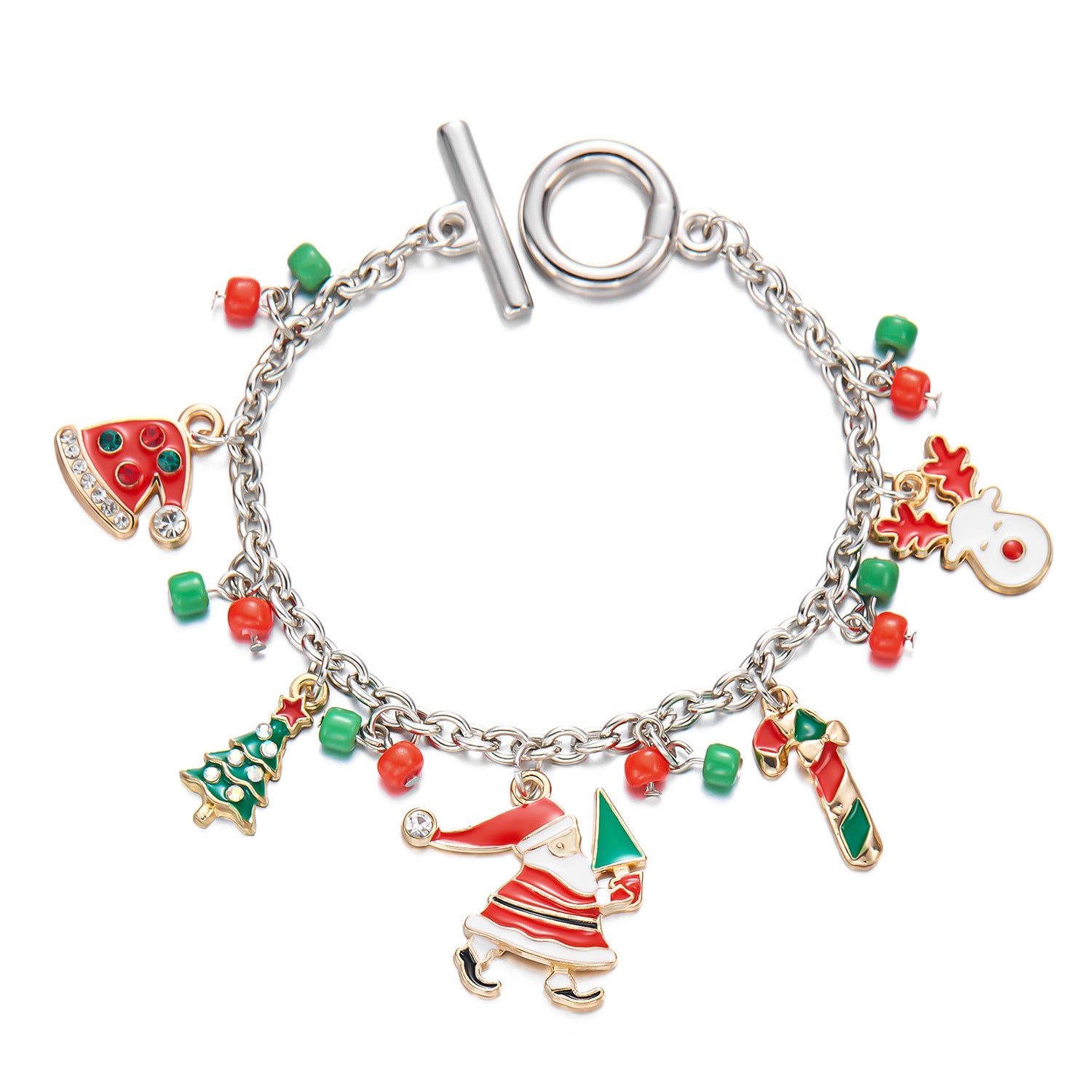 Christmas Bracelet for Women - Festive Holiday Charms - UrSuperMart