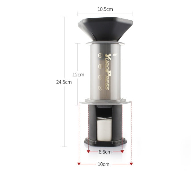 Coffee Maker French Press Tea Brewer for Rich Flavor