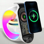 15W magnetic coil wireless charger for Apple and Android devices.
