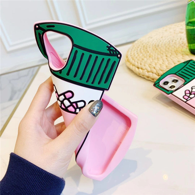 iPhone Case with 3D Pill Bottle Design
