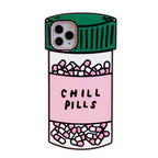 iPhone Case with 3D Pill Bottle Design