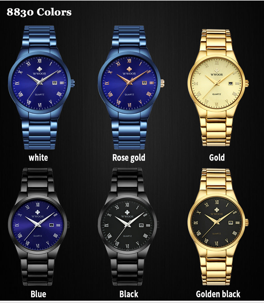 Men's Fashion Watch: Grip Love 8830 - Sharp Style