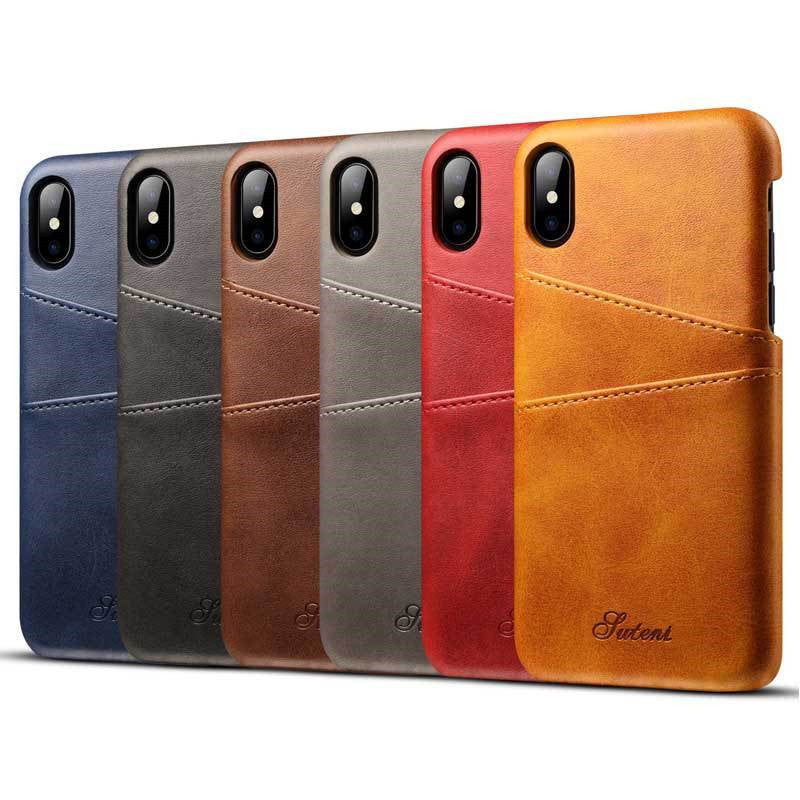 iPhone Cases: Premium Leather Phone Wallets with Card Slots