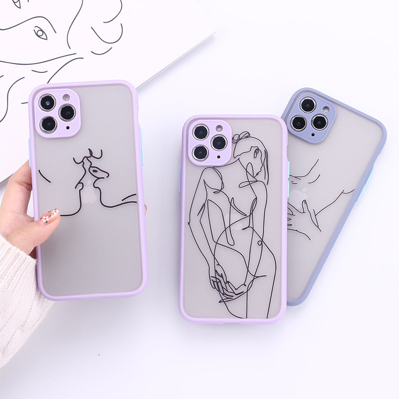 iPhone Cases: Unique Line Art Designs for iPhone Pro