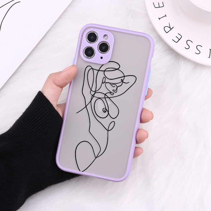 iPhone Cases: Unique Line Art Designs for iPhone Pro