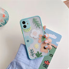 iPhone Case with 3D Floral Embossed Design