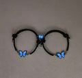 Glow in Dark Jewelry Butterfly Necklace and Bracelet Set - UrSuperMart