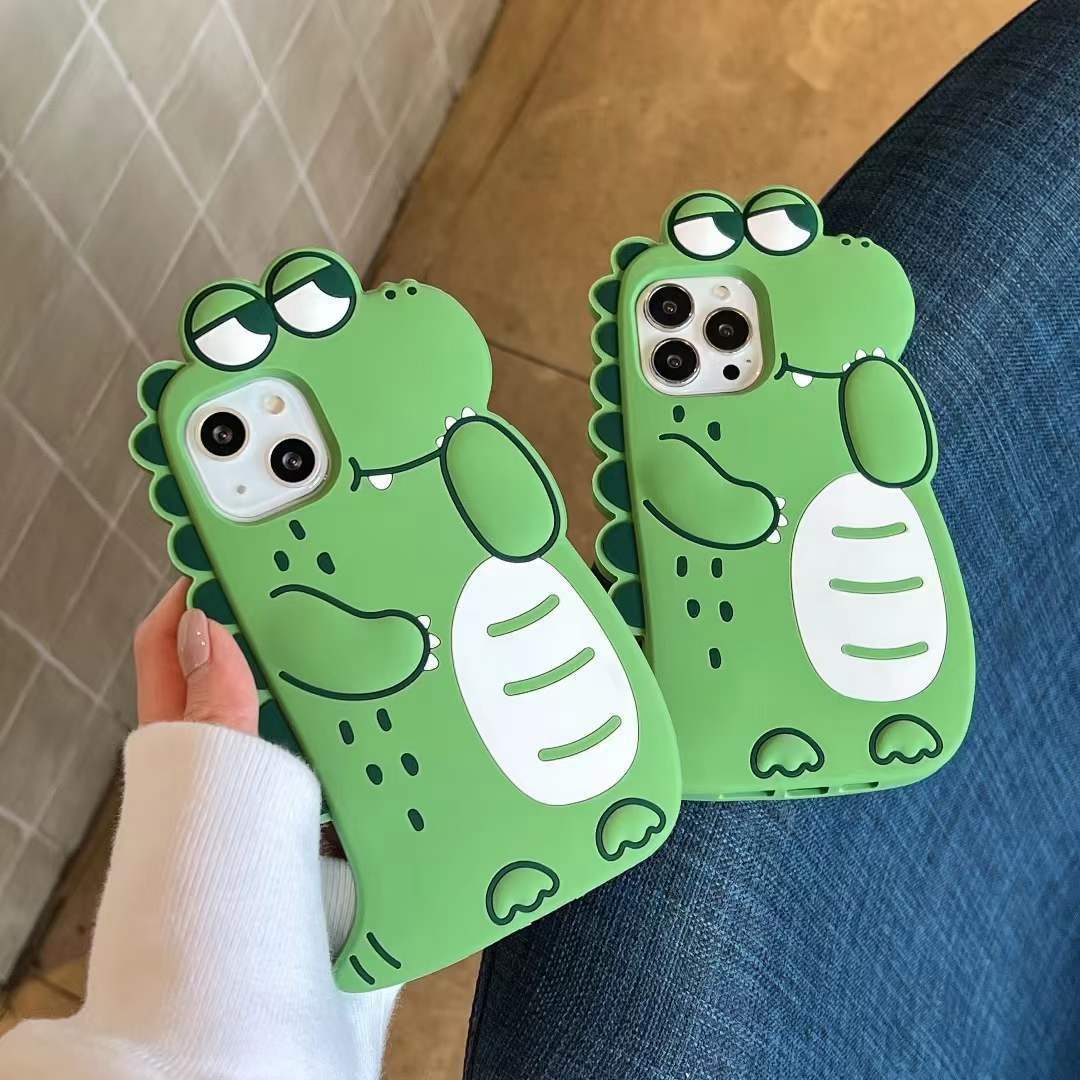iPhone Case with Dinosaur Design for Kids and Adults