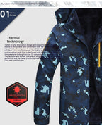 Camouflage Winter Jacket for Women - Warm & Windproof - UrSuperMart