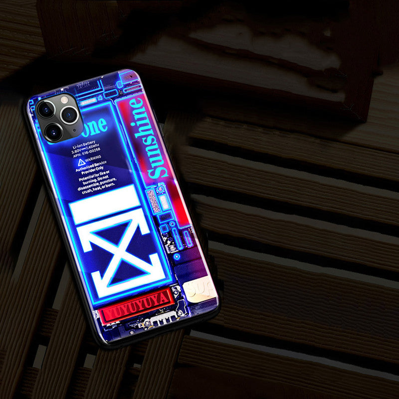 Phone Case with Built-in Flash for Low-Light Photography
