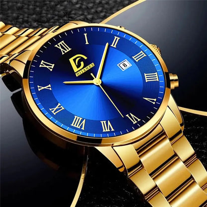 Versatile Men's Watch with Minimalist Aesthetic - UrSuperMart