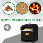 Pizza Oven for Outdoor Cooking - Portable Charcoal Oven for Pizzas & More