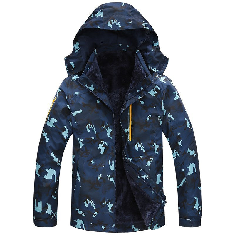 Camouflage Winter Jacket for Women - Warm & Windproof - UrSuperMart