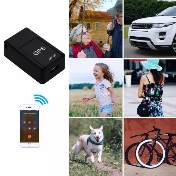 Mini GPS tracker for discreet real-time vehicle monitoring.