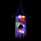Outdoor ghost Halloween string lights easily decorate any space.