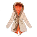 Lamb wool liner quilted jacket and hooded trench coat - UrSuperMart