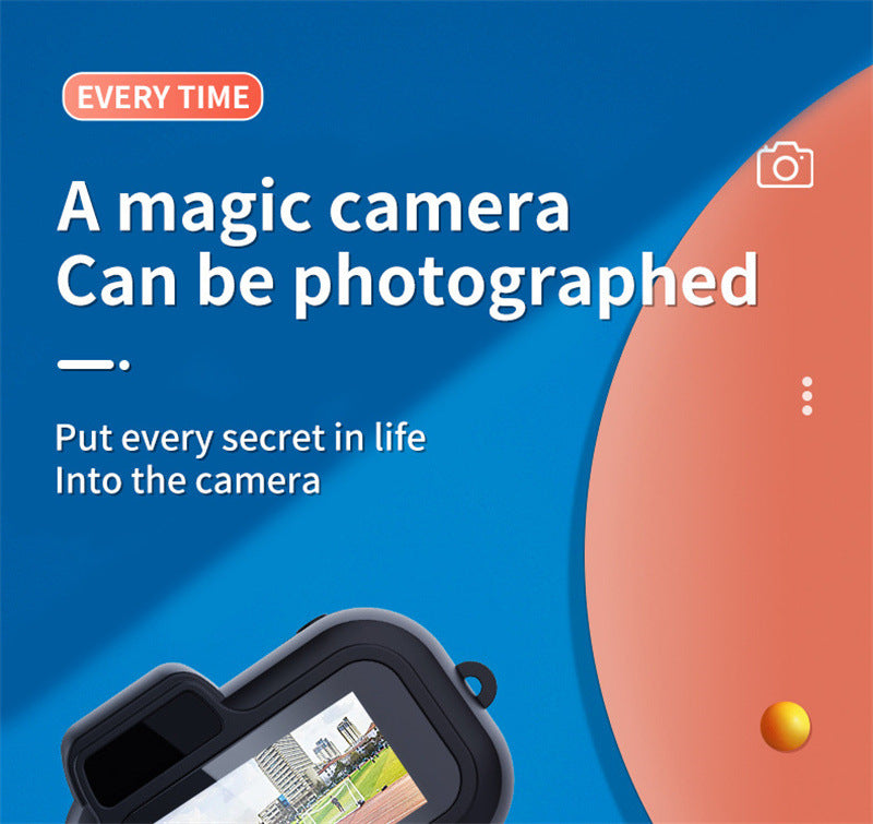 Retro Mini Camera: 1080p HD Video, Easy to Use