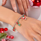 Christmas Bracelet for Women - Festive Holiday Charms - UrSuperMart