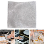 Metallic Cleaning Cloth for Kitchen Stains & Grease