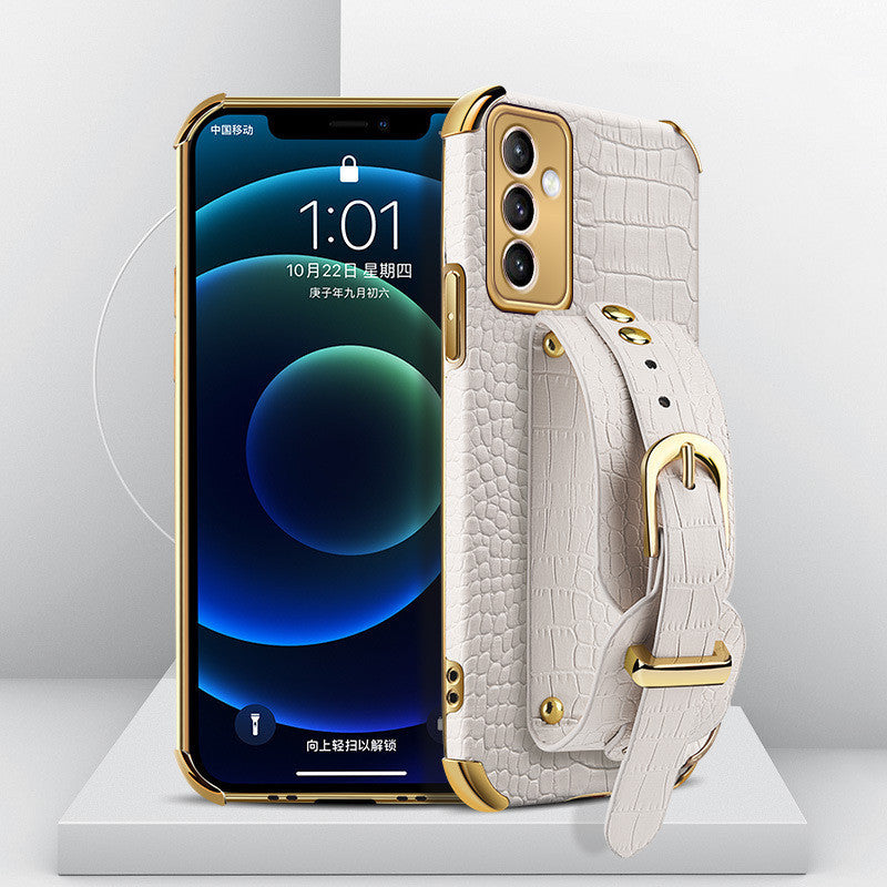 Luxury Phone Cases - Designer Crocodile Leather iPhone Case