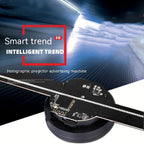 3D Hologram Projector Smart Trend edition with advertising machine label and glowing blue backdrop.