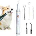 Pet teeth cleaner for easy at-home plaque and tartar removal.