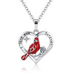 Cardinal Bird Necklace - Comfort & Remembrance Gift