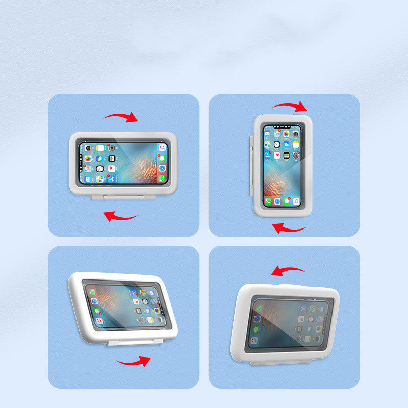Shower Phone Holder - Waterproof Mount for Bathroom
