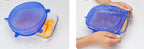 Silicone Food Covers - 6 Piece Set for Kitchen Storage