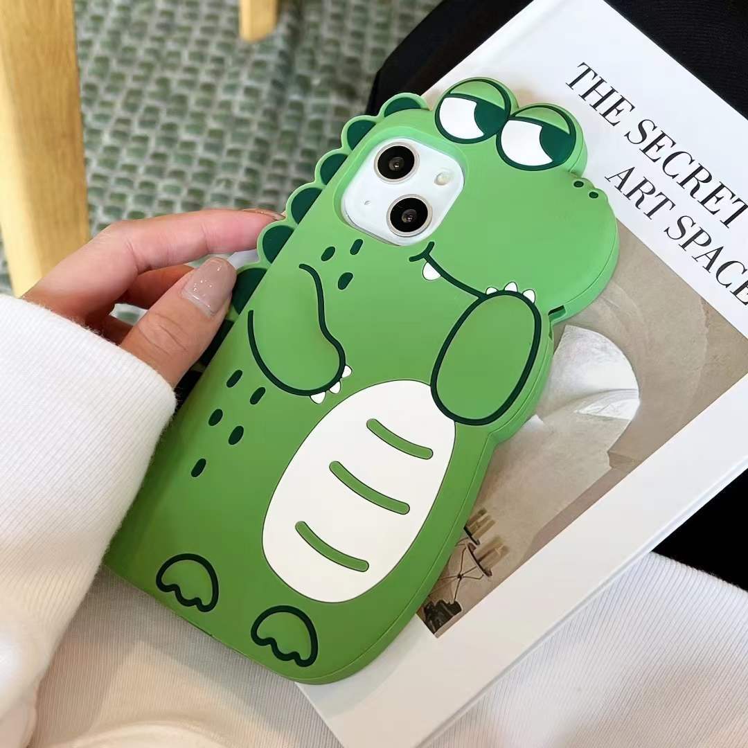 iPhone Case with Dinosaur Design for Kids and Adults