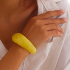 Multi Color Resin Bangles - Stackable & Stylish Set