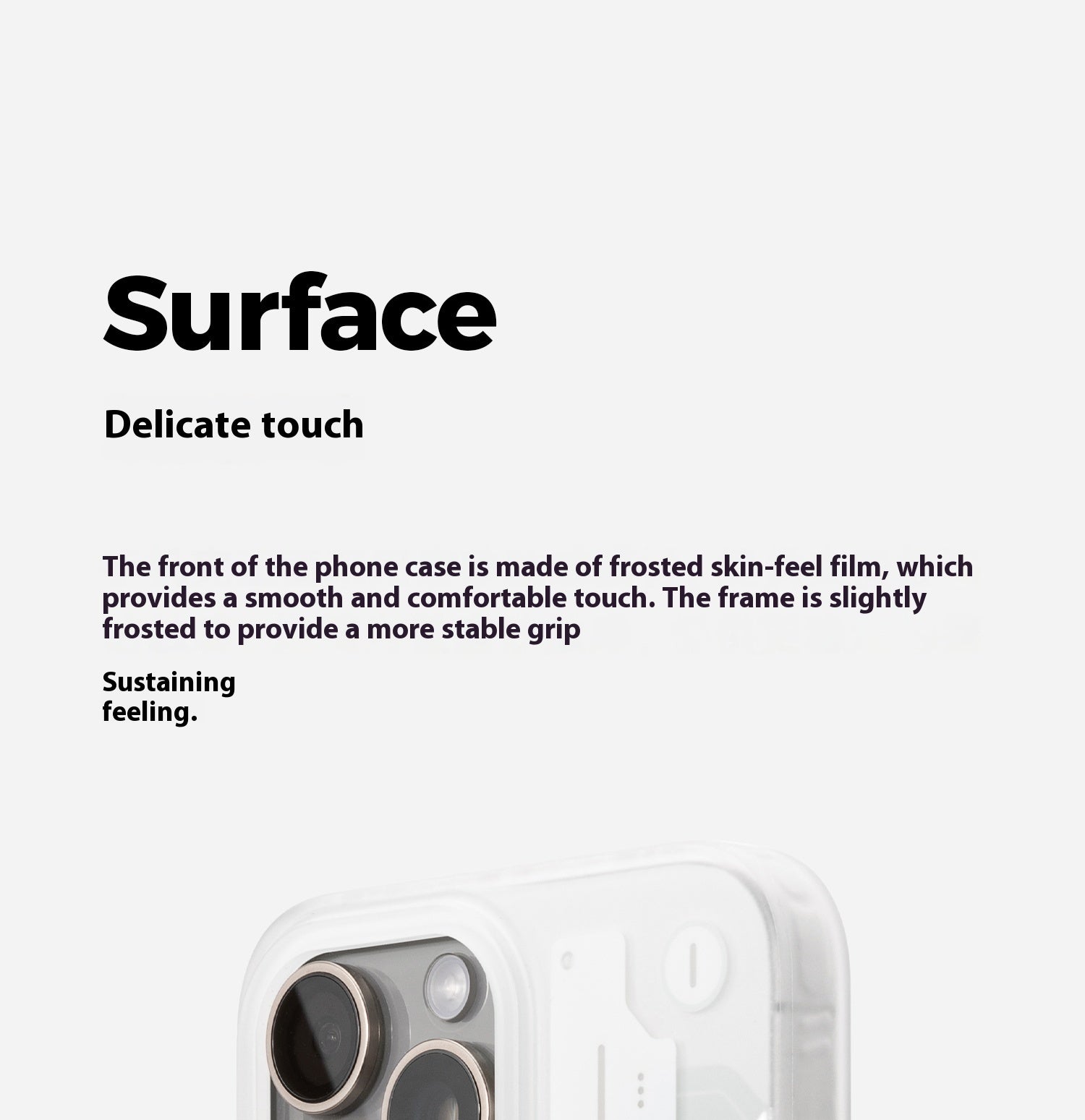 iPhone Case with Double Layer Protection and Magnetic Hold