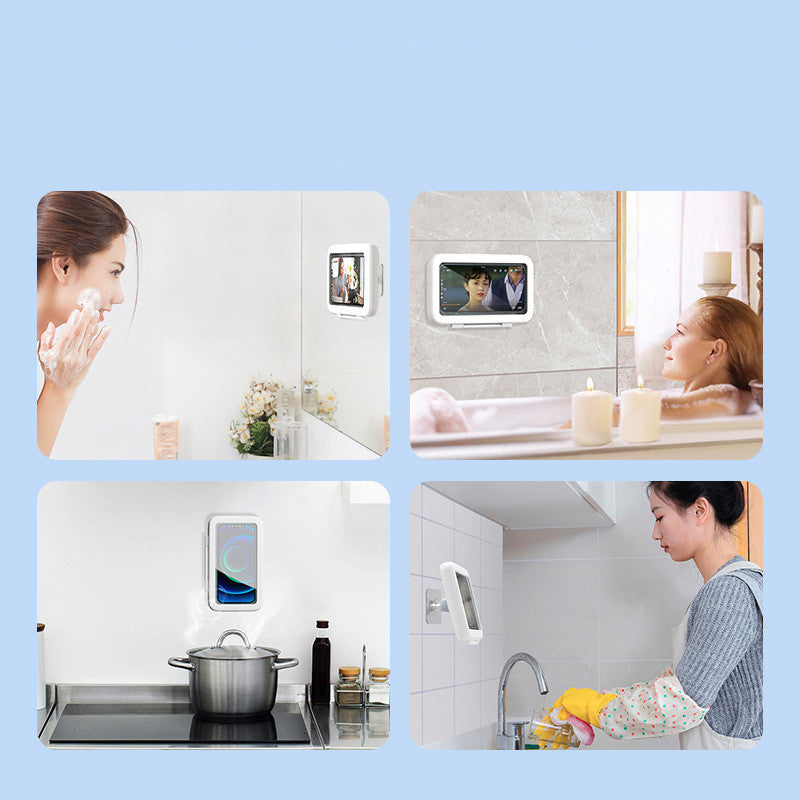 Shower Phone Holder - Waterproof Mount for Bathroom