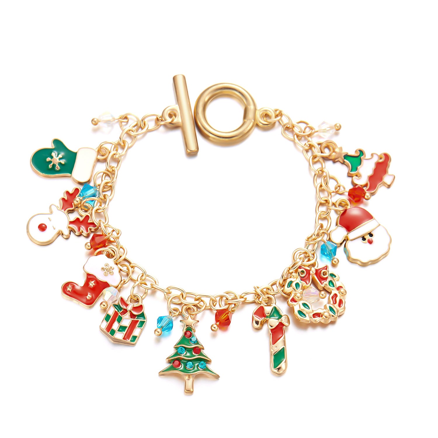 Christmas Bracelet for Women - Festive Holiday Charms - UrSuperMart