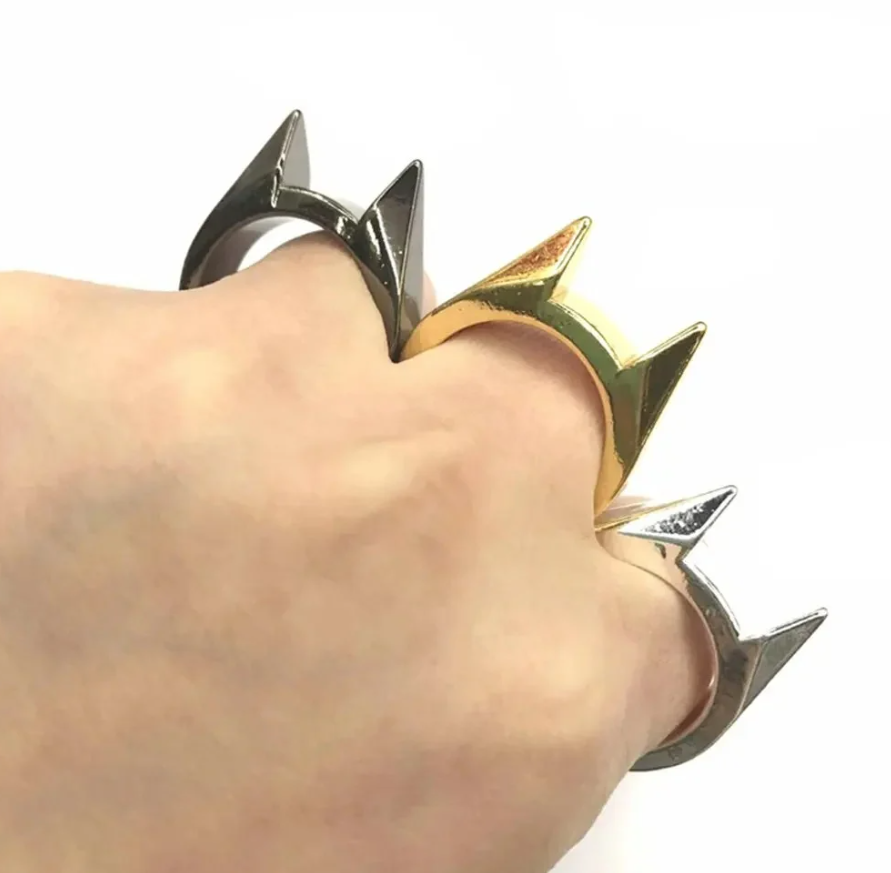 Self Defense Ring Set for Personal Safety & Style