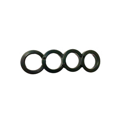 Interconnected Metal Rings: Fidget Toy for Focus