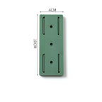 Wall Mounted Power Strip with USB & Organizer Holders