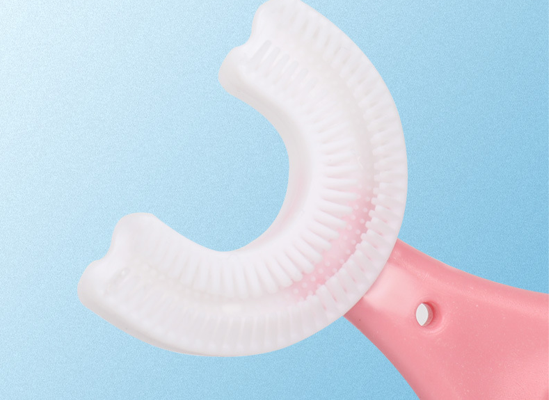 U Shaped Toothbrush for Kids Easy Gentle Teeth Cleaning